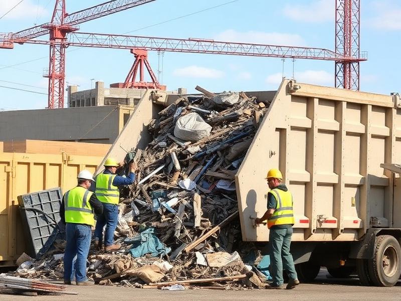 Construction dumpster rental